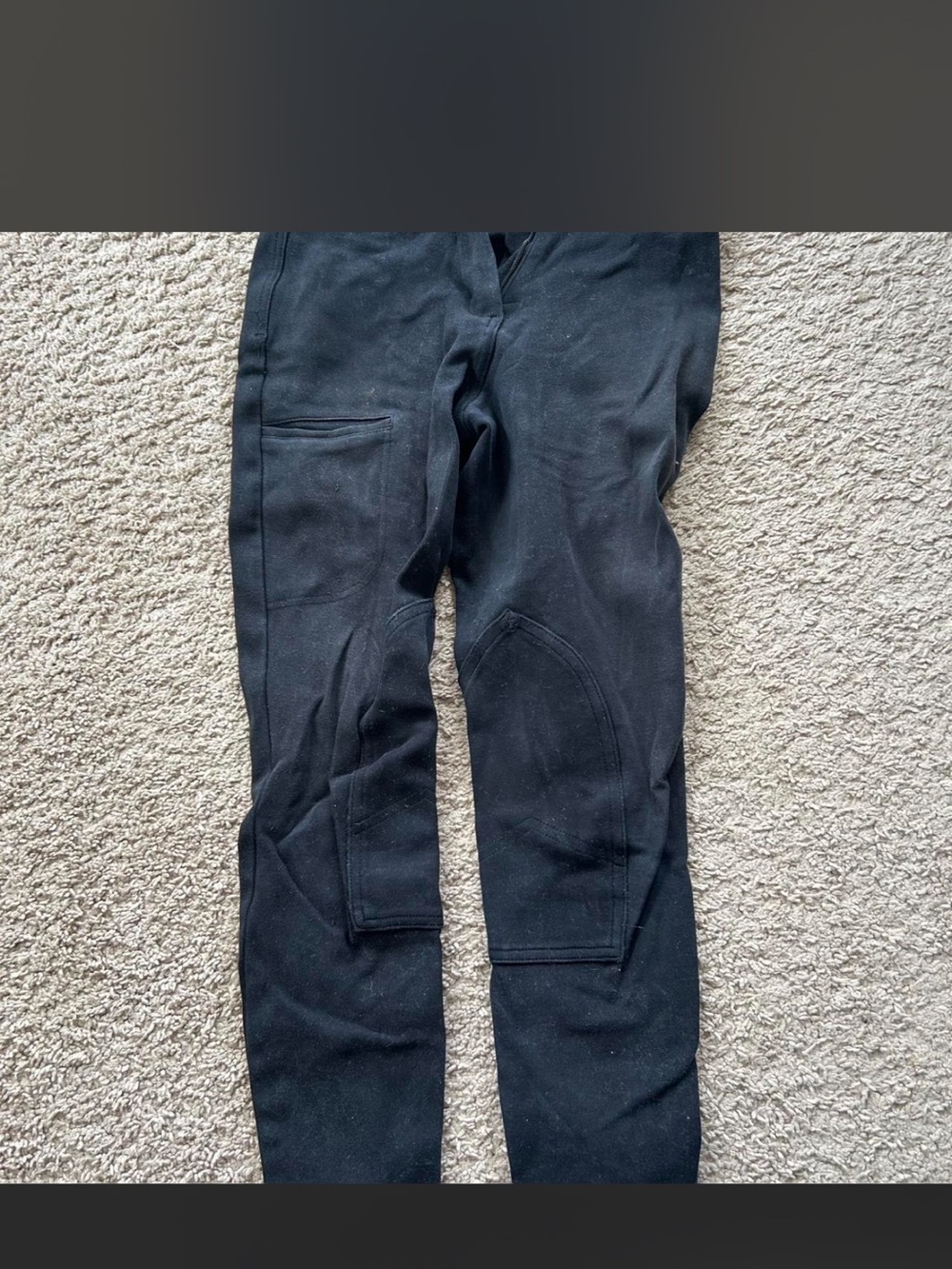 Black Women's Ponte Jogger Pants